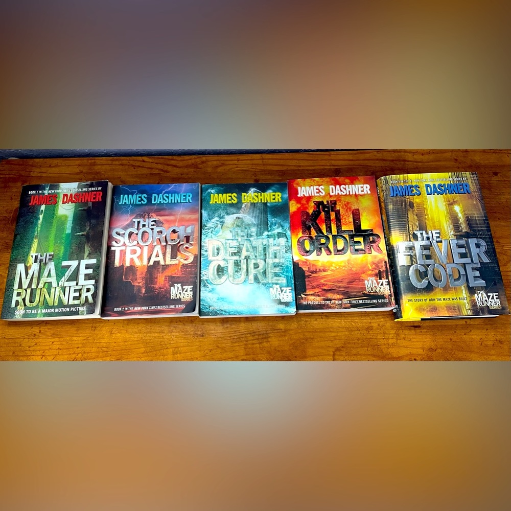 The Maze Runner Complete Book Set